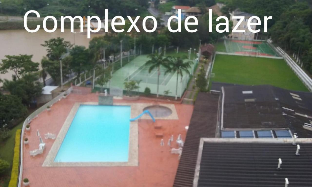 Aparthotel Flat Cavalinho Branco Com Piscina Aquecida 11M - 5 Min Da Praca Águas de Lindóia Zewnętrze zdjęcie